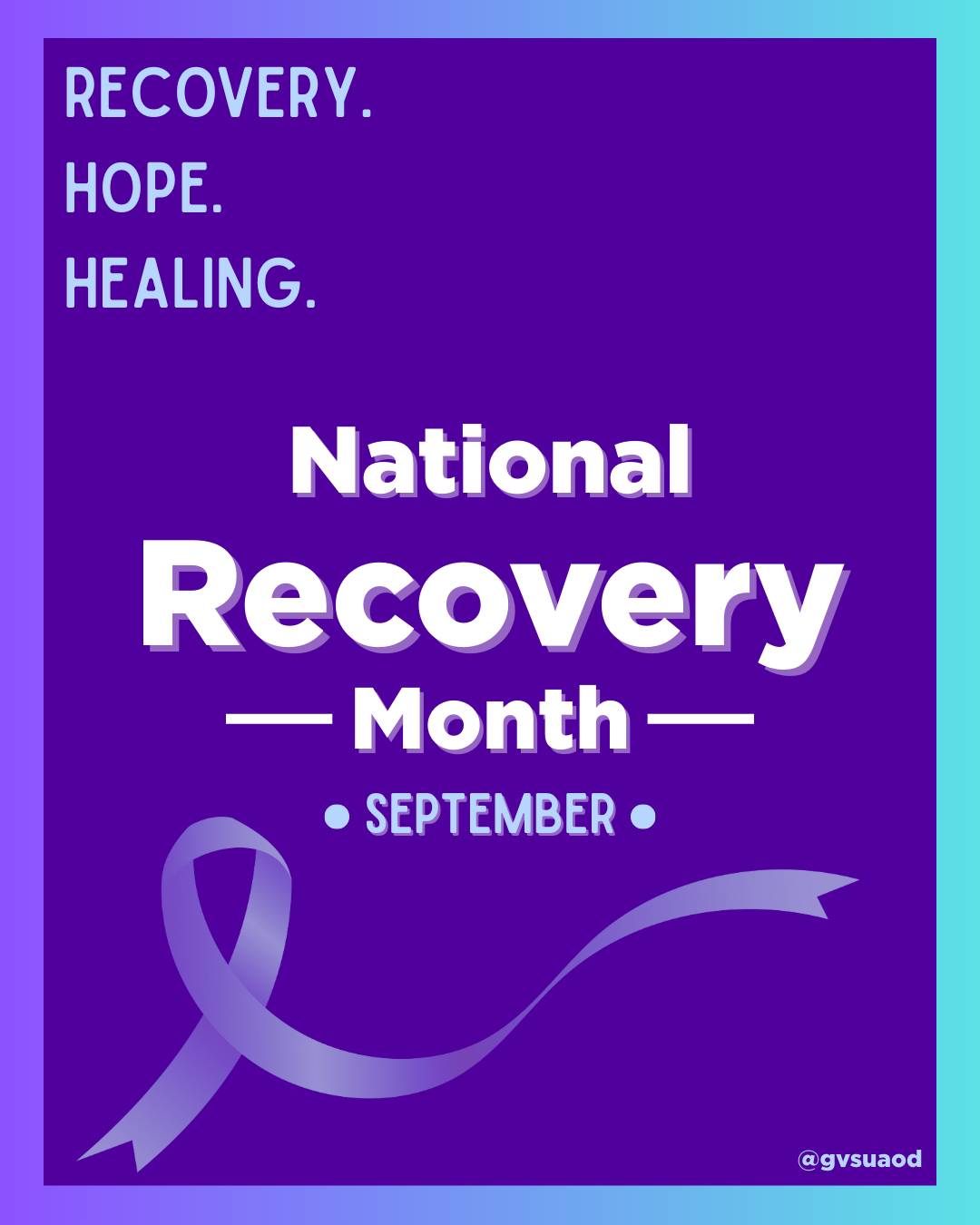 National Recovery Month